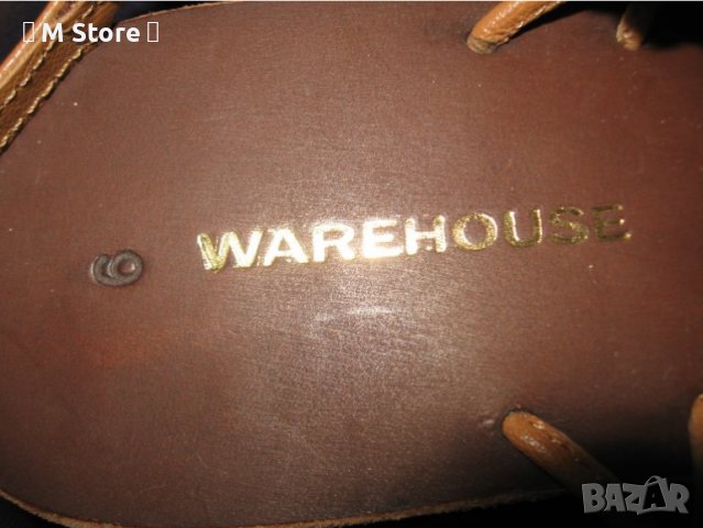 Warehouse кожени дамски сандали 38 номер, снимка 2 - Сандали - 38034344