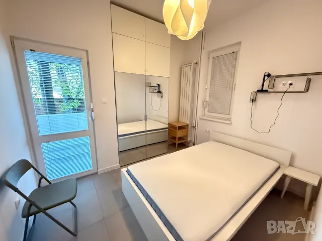 Свеж двустаен с частно дворче до НДК – обзаведен тип Airbnb / Дългосрочно, снимка 4 - Апартаменти - 56246965