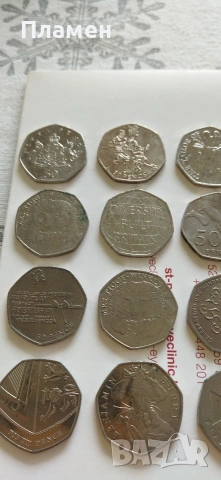 английски монети , снимка 11 - Нумизматика и бонистика - 53051636