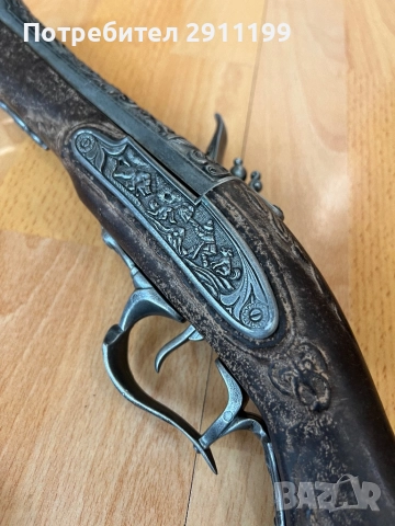 Реплика на кремъклия, комплект от два еднакви, снимка 5 - Антикварни и старинни предмети - 52812383