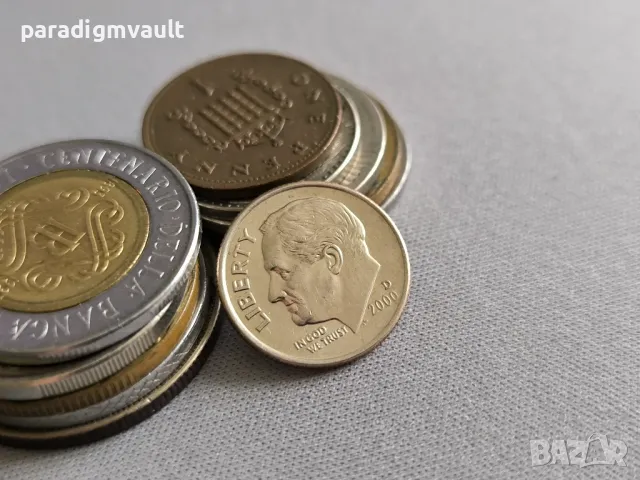 Монета - САЩ - 1 дайм | 2000г., снимка 2 - Нумизматика и бонистика - 50038567