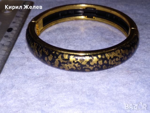 ЕФЕКТНА ПОЗЛАТЕНА ФЕШЪН АРТ СТОМАНЕНА МАСИВНА ГРИВНА 37934, снимка 10 - Гривни - 40837187