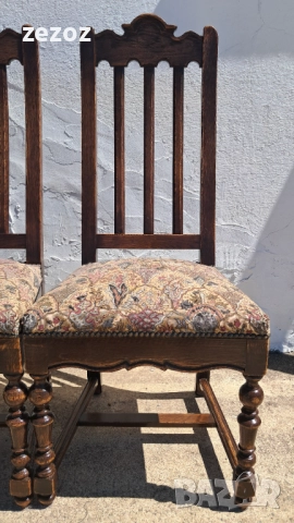 Столове масив комплект №018, снимка 2 - Столове - 52232233