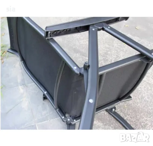 Къмпинг стол сгъваем, 7 позиции на облегалката, снимка 5 - Къмпинг мебели - 46974379