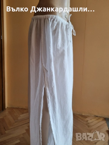 Летен широк панталон Cos с дълбоки цепки, размер М/L, снимка 2 - Панталони - 53094303