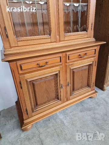 Масивна Витрина -внос от Германия! , снимка 5 - Секции и витрини - 49009777