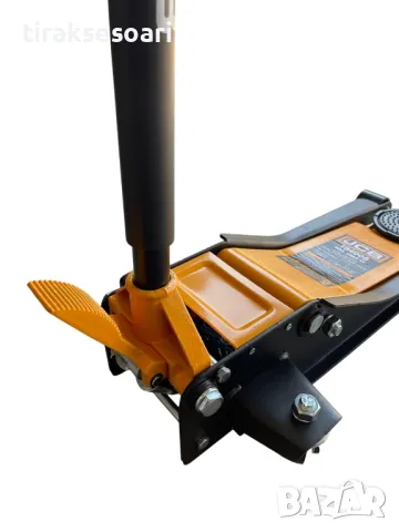 Нископрофилен крик крокодил 4 тона с две помпи и педал 75 - 505 мм JCB, снимка 6 - Други инструменти - 50127123