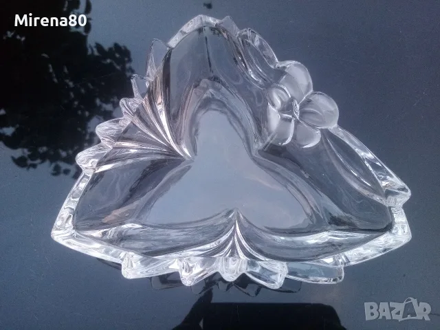 * Walther Glass * - кристална бонбониера