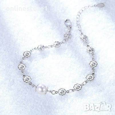 Сребърна гривна - Снежанка 925 печат сребро GR101, снимка 2 - Гривни - 29970965