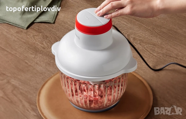 Чопър Deerma DEM-JR10W,Гаранция, снимка 5 - Чопъри и пасатори - 52687101