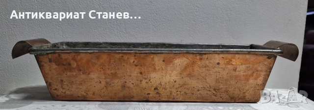 Медна форма за кекс- кашпа, снимка 3 - Форми - 52185909