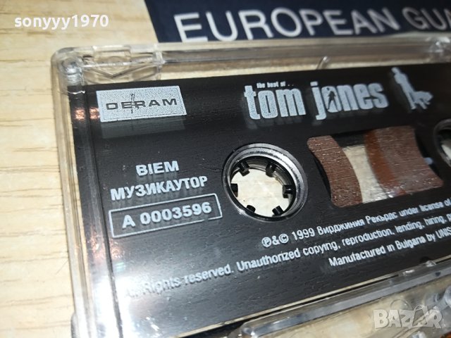 TOM JONES-ORIGINAL TAPE 3108231647, снимка 4 - Аудио касети - 42035839