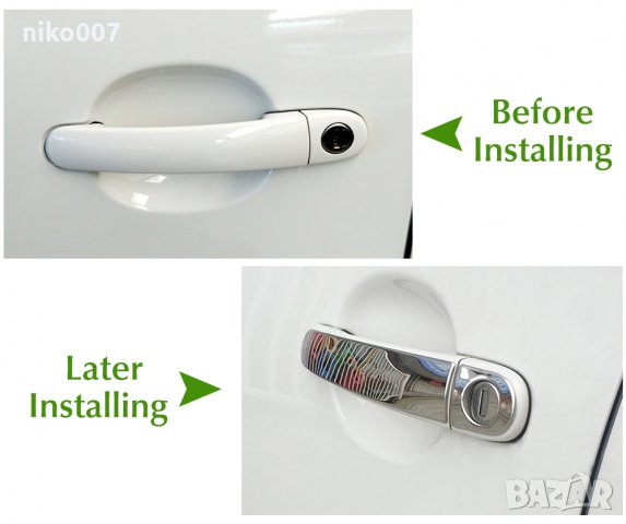 Тунинг дръжки-VW голф-бора-джета-шкода октафия-фабия-иети-рапид-ауди тт-д, снимка 4 - Аксесоари и консумативи - 30096119