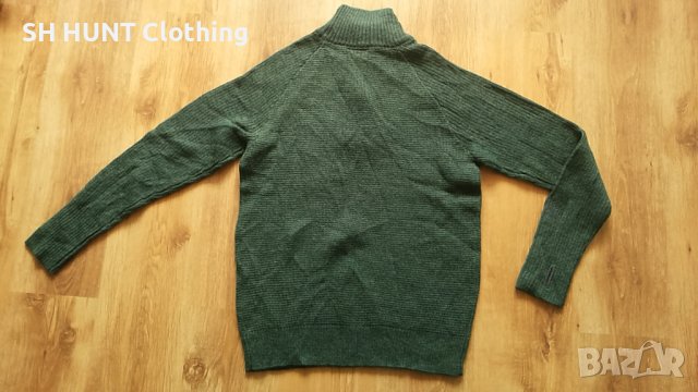 NEO MON DO NAVIK Unisex Wool Sweater 100% WOOL за лов риболов размер L блуза 100% Вълана - 162, снимка 3 - Блузи - 38581424