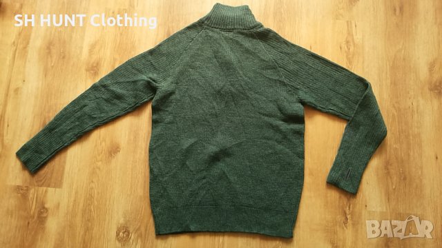 NEO MON DO NAVIK Unisex Wool Sweater 100% WOOL за лов риболов размер L блуза 100% Вълна - 108, снимка 3 - Блузи - 38581424