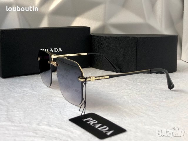 Prada 2023 мъжки слънчеви очила, снимка 7 - Слънчеви и диоптрични очила - 42764569