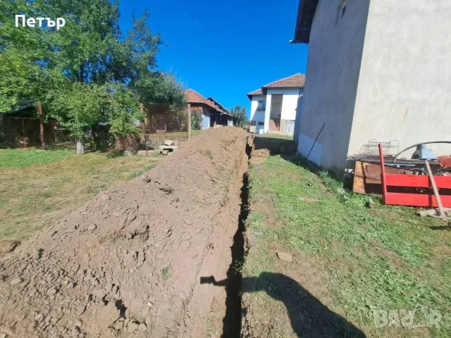 услуги с мини багер и самосвал 3.5 т, снимка 5 - Кърти, чисти, извозва - 49910351