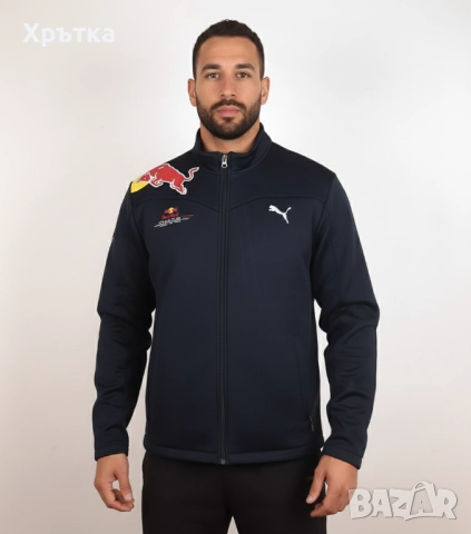 Puma x Red Bull Team Softshell - Оригинално мъжко софтшел яке размер L, снимка 1