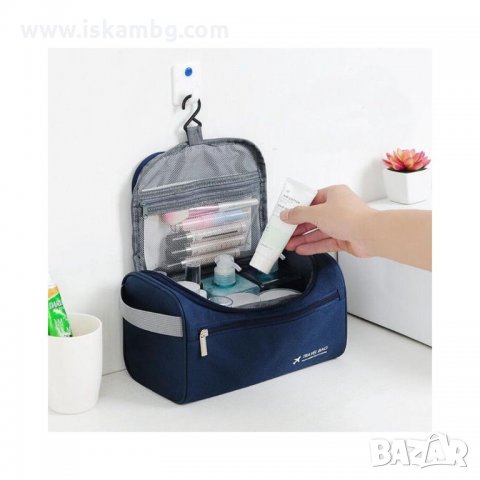 МЪЖКА ЧАНТИЧКА ЗА КОЗМЕТИКА С КУКА ЗА ЗАКАЧАНЕ - КОД 3065, снимка 10 - Органайзери - 33896576