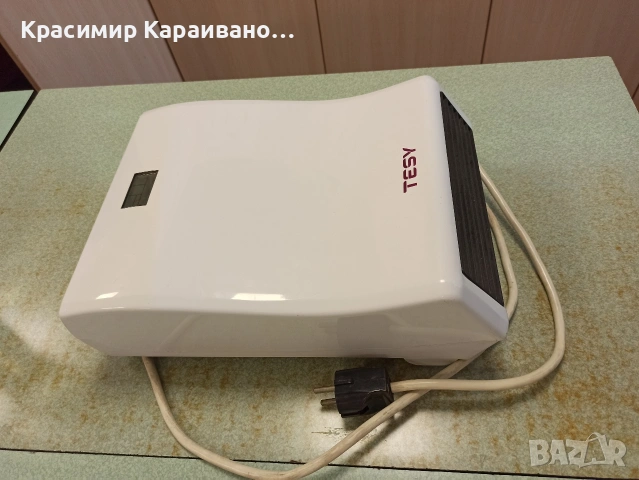 вентилаторна печка за баня Tesy, снимка 3 - Отоплителни печки - 53146941