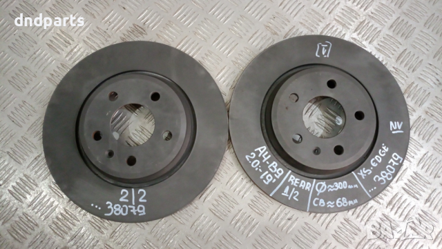 Задни дискове Audi A4 B9 2.0i 2019г.	