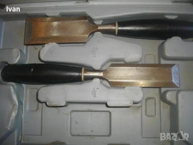 4бр. НОВИ НЕМСКИ РЪЧНИ ДЪРВОДЕЛСКИ ДЛЕТА СТРУГАРСКИ ЗА СТРУЖУВАНЕ 38мм 32мм 24мм 6мм SCREWFIX DIREC, снимка 6 - Други инструменти - 48413191