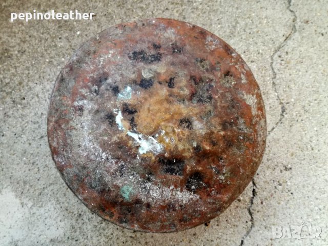 100 годишни 2 медни / бакърени котлета, снимка 8 - Антикварни и старинни предмети - 31714833