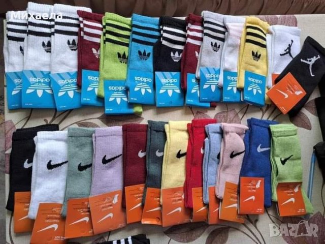 Мъжки къси чорапи Nike - 12 бр. - 35 лв., снимка 3 - Мъжки чорапи - 42671479