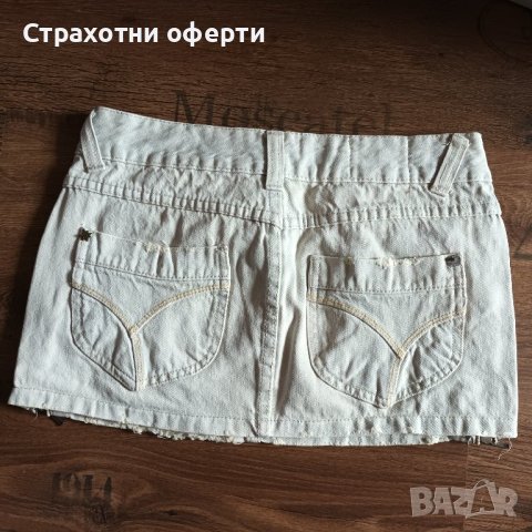 Дънкова пола, снимка 5 - Поли - 40827139