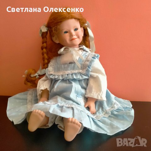 Порцеланова кукла Elke Hutchens 1988 43 см, снимка 12 - Колекции - 37574499