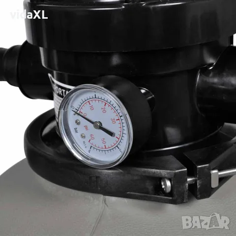 vidaXL Пясъчна филтърна помпа, 600 W, 17000 л/ч, снимка 3 - Басейни и аксесоари - 56148371