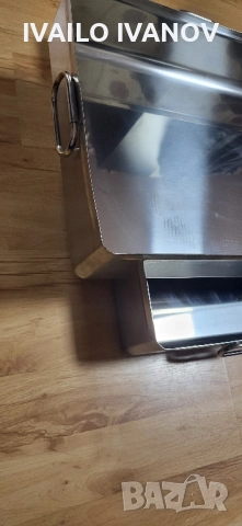 Тави 2бр на Хром Силистра дебела неръждавеика алпака , снимка 6 - Съдове за готвене - 51939799