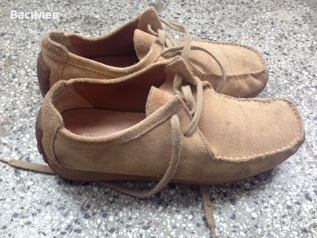 Geox оригинални мъжки обувки мокасини 43, снимка 1 - Ежедневни обувки - 34400479