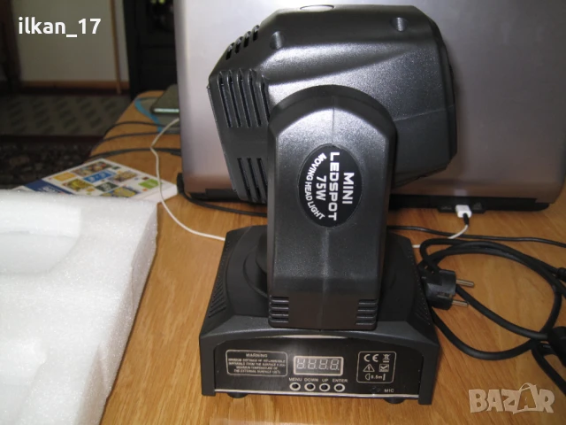 DJ прожектор LED.с движеща се глава Movin Head Beam+Spot 75W НОВО! Внос Германия!, снимка 2 - Други - 50503429