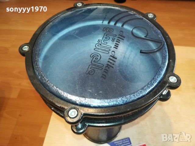 ТАРАМБУКА-ВНОС СИРИЯ 30Х20СМ МЕТАЛИКОВА 1503231551, снимка 3 - Ударни инструменти - 40011760