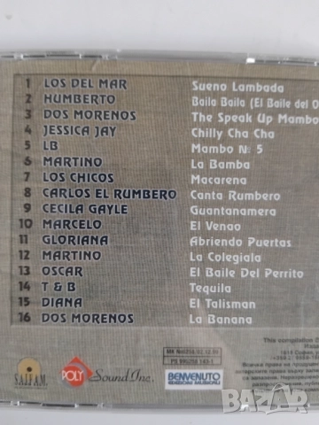 Fiesta 2000 - оригинален диск компилация Polysound, снимка 2 - CD дискове - 52713265