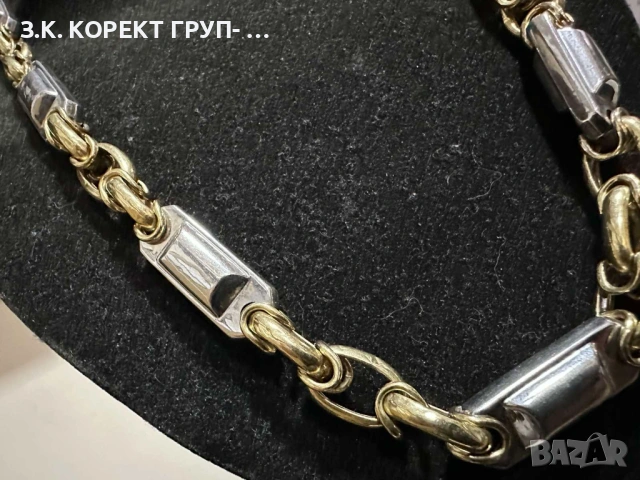 Златен синджир 14к, 41.53гр, снимка 6 - Колиета, медальони, синджири - 53236280