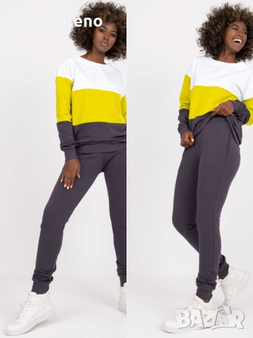 Ежедневен дамски комплект анцуг от памук Sandra, 5цвята , снимка 11 - Комплекти - 51699108