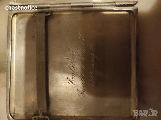 Продавам колекционерска антикварна табакера, снимка 2 - Антикварни и старинни предмети - 53890605