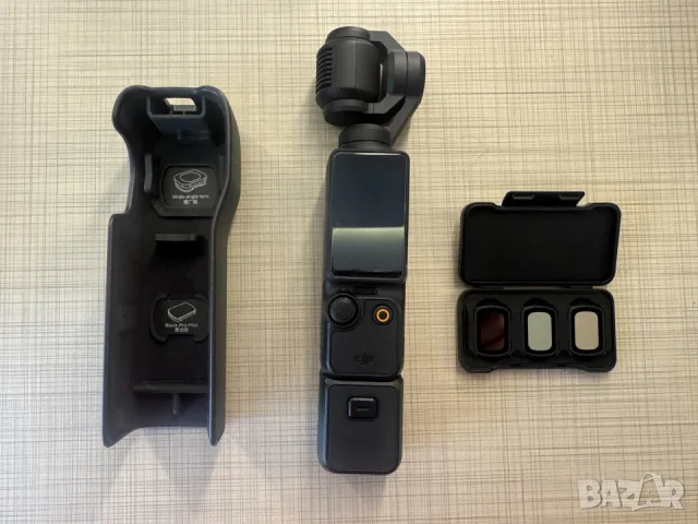 DJl Osmo Pocket 3 + Оригинални ND
филтри (ND16, ND64, ND256), снимка 2 - Камери - 55853818