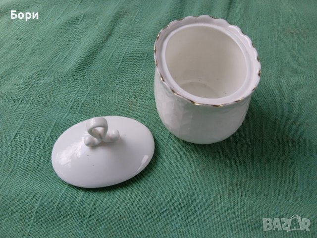 Фин костен порцелан български захарница, снимка 5 - Чинии - 36929131