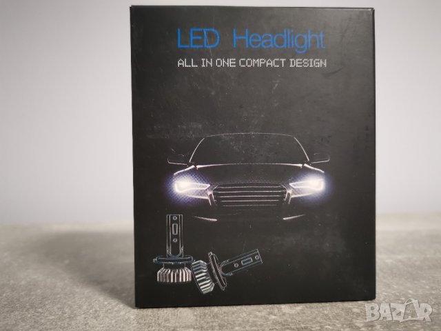 LED  Крушки  H7   за основни фарове с 6 месеца гаранция, снимка 5 - Аксесоари и консумативи - 38267366