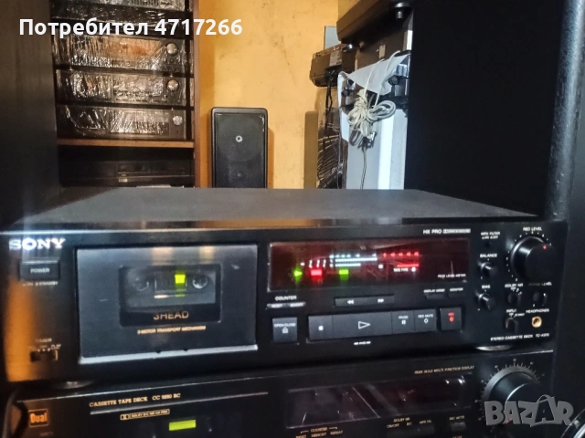 Sony TC K570 HIFI 3 HEAD Stereo Cassette Deck (1991-92), снимка 7 - Декове - 53941965
