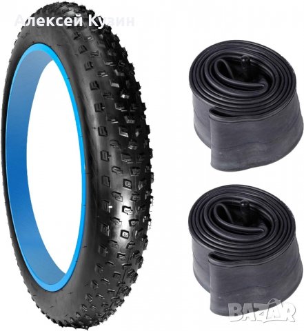 Вътрешна гума 26*4.0 AV, снимка 2 - Части за велосипеди - 39848760