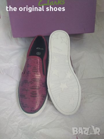Нови Clarks. Оригинални обувки, ест. кожа, снимка 2 - Детски обувки - 33942841