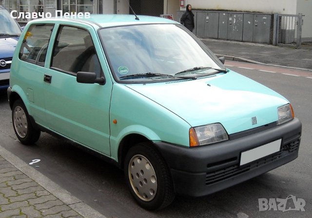 Калник и фар преден десен Fiat Cinquecento, снимка 5 - Части - 36497657