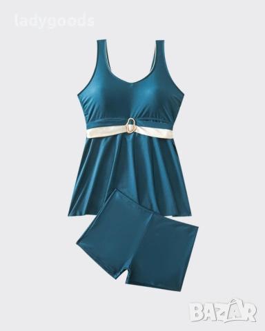 Бански костюми.Танкини с боксер.Модел Q768., снимка 6 - Бански костюми - 54280821