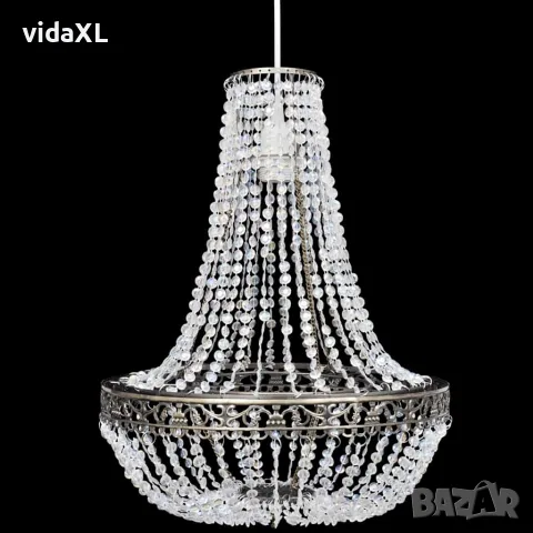 vidaXL Пендел полилей 36,5x46 см, снимка 2 - Полилеи - 56146305