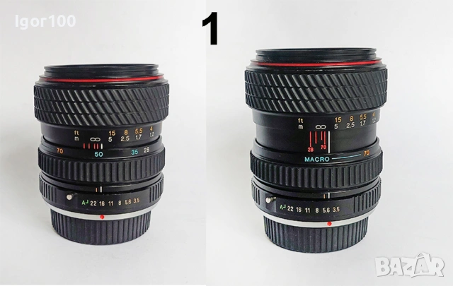 Обективи на PENTAX K mount - ръчен фокус, снимка 4 - Обективи и филтри - 53371156