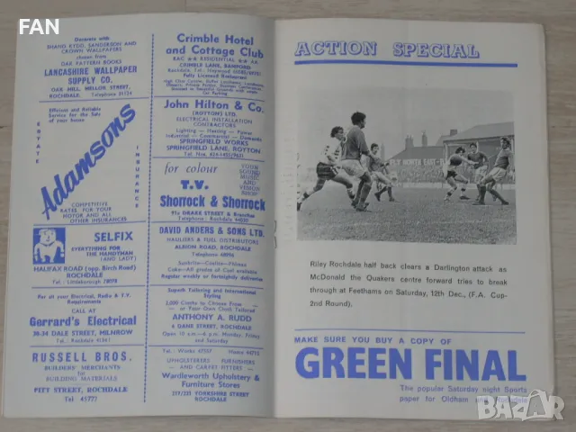 Манчестър Сити Чарлтън Милуол Ковънтри Блякпул оригинални английски футболни програми сезон 1970/71, снимка 8 - Фен артикули - 48785787